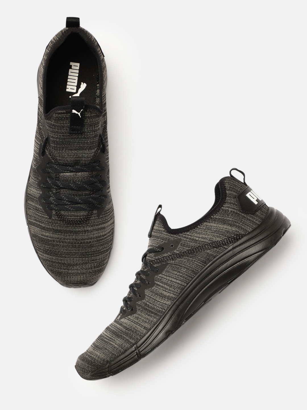 

Puma Men Black Fly Star IDP Running shoes