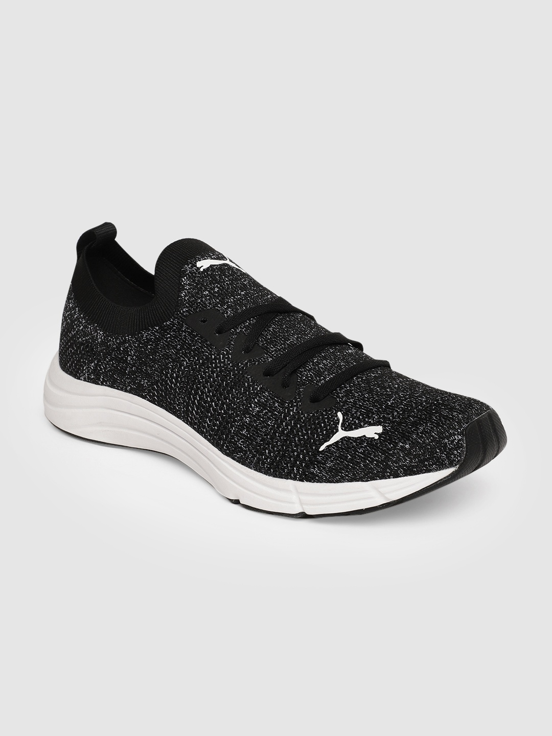 

Puma Men Black Force Knit Running Shoes