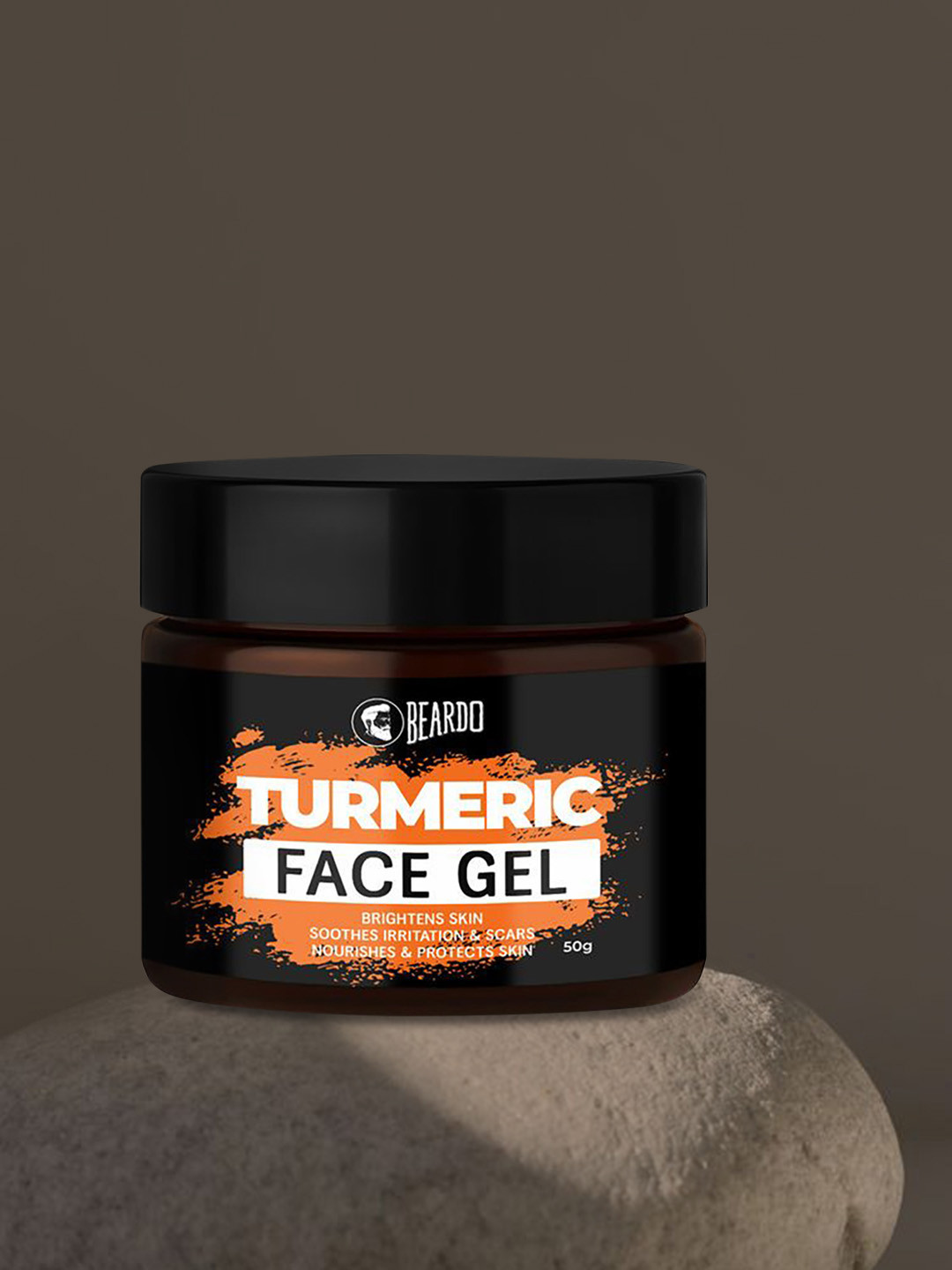 

BEARDO Men Turmeric Face Gel 50 g, Black