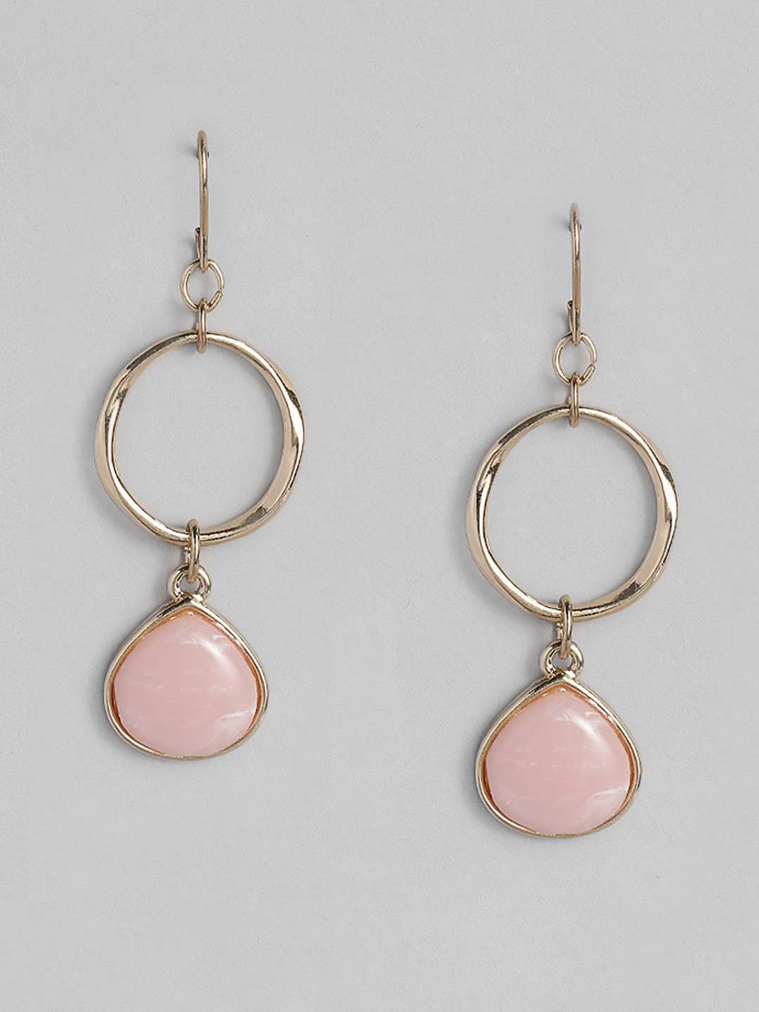 

Accessorize London Wild Country Contemporary Short Drop Earrings, Pink
