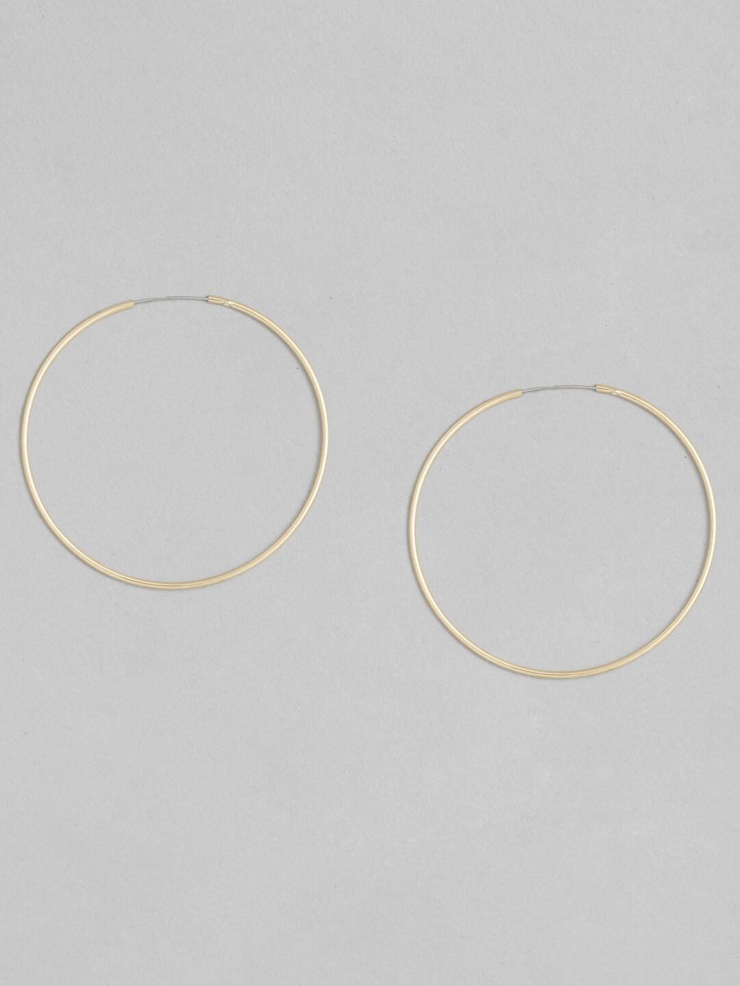 

Accessorize Gold-Plated Circular Hoop Earrings