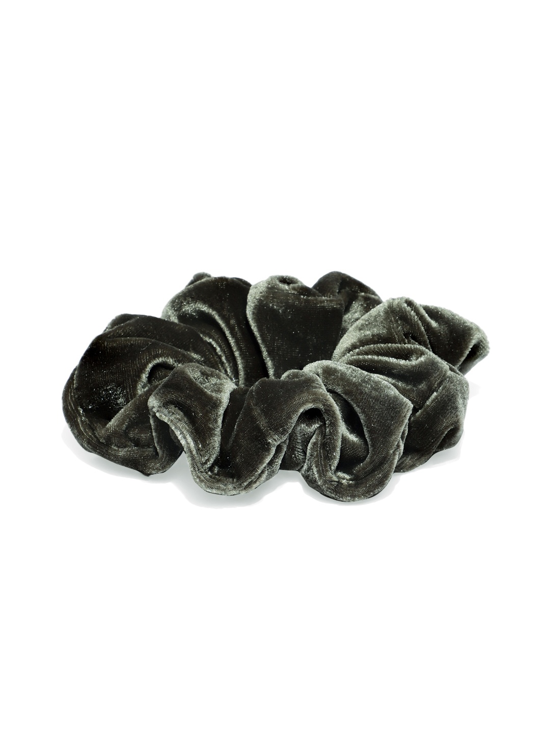 

Accessorize London Women Oversized Velvet Hair Scrunchie, Khaki