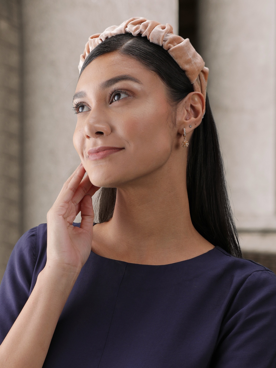 

Accessorize Women Beige Hairband