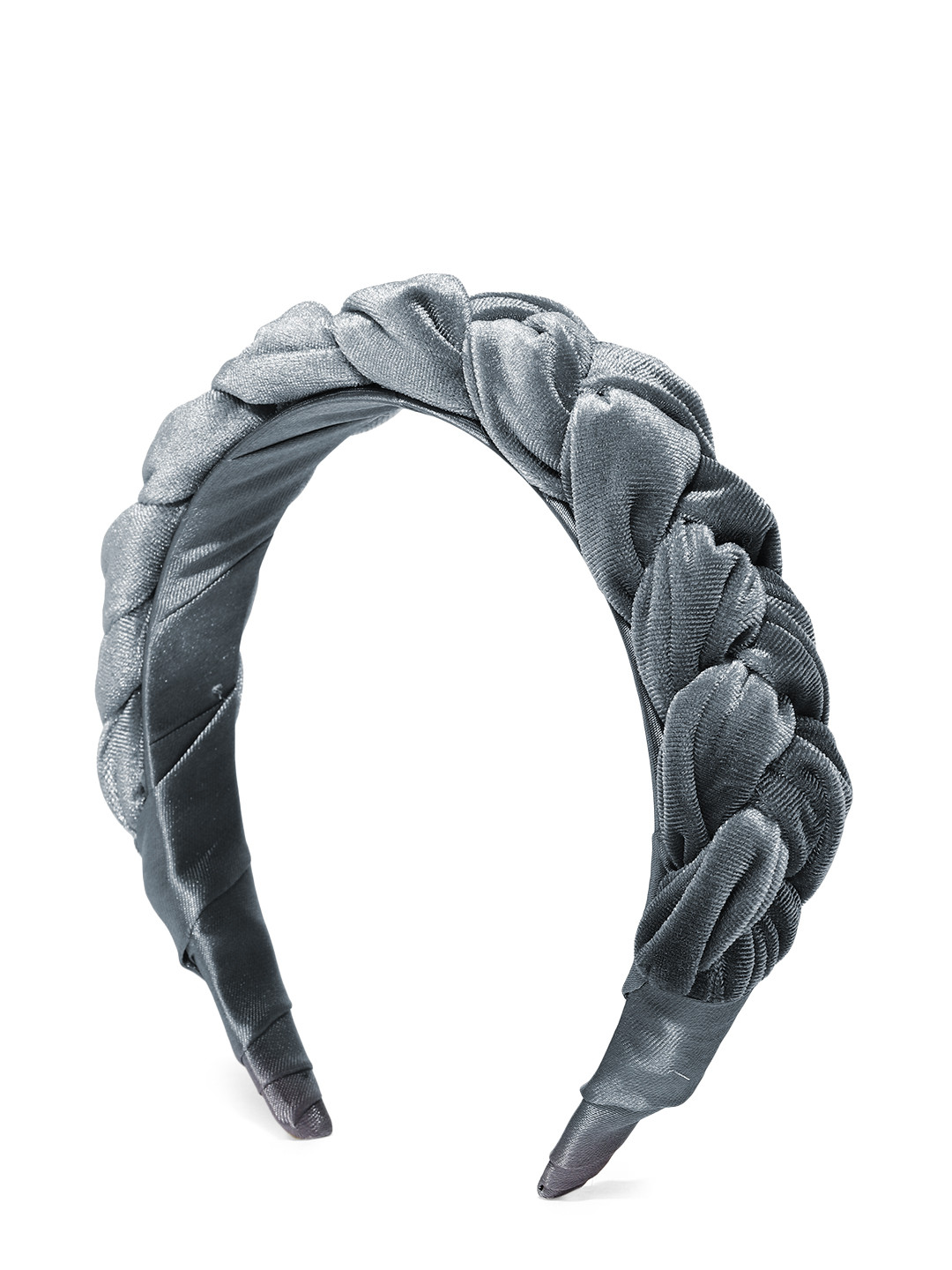 

Accessorize Grey with a Tinge of Blue Plait Alice Hairband