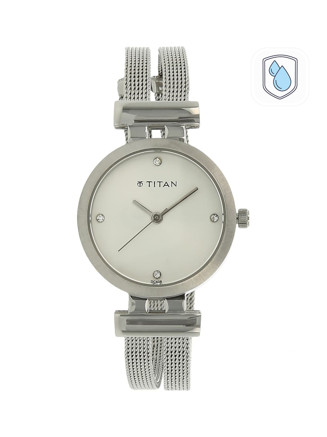 

Titan Purple Women Silver Analogue watch NL9942SM01