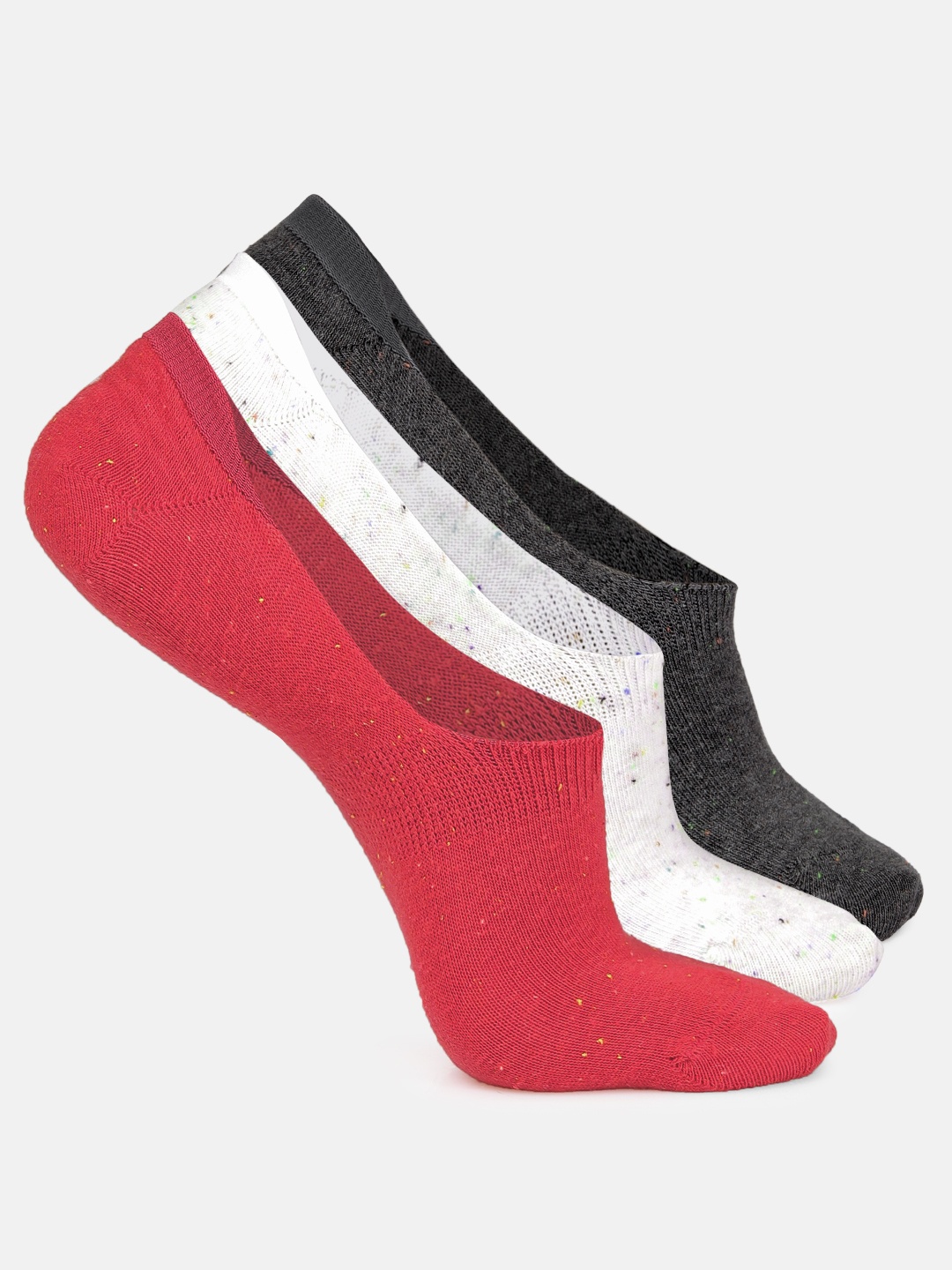 

Jack & Jones Men Set of 3 Shoe Liners, Multi