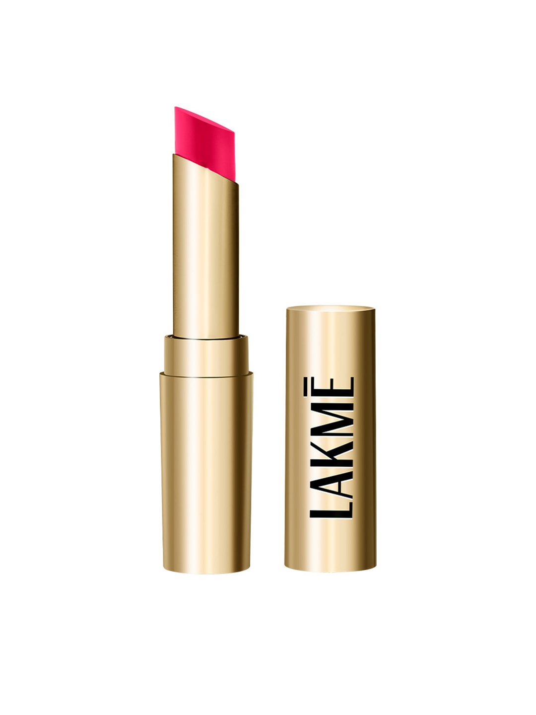 

Lakme Unreal 3D Slim Matte Finish Bullet Lipstick - Plum Spell, 3.6g, Pink
