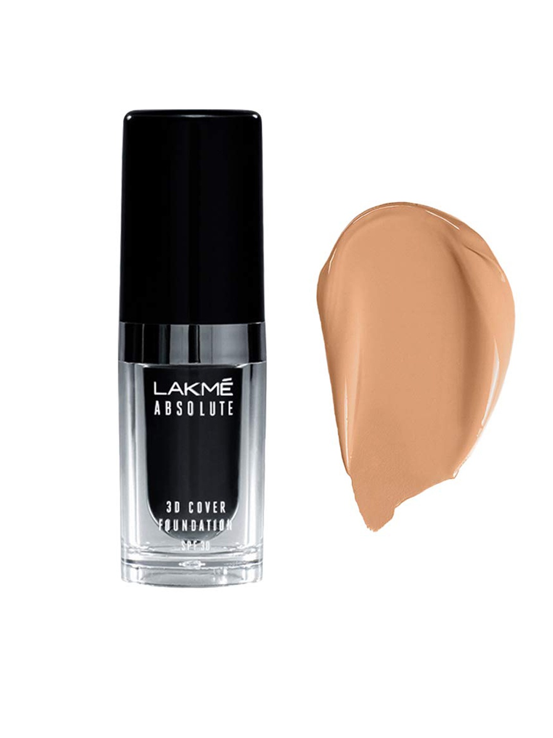 

Lakme Absolute 3D Cover SPF 30 Foundation 15 ml - Cool Cinnamon C300, Beige