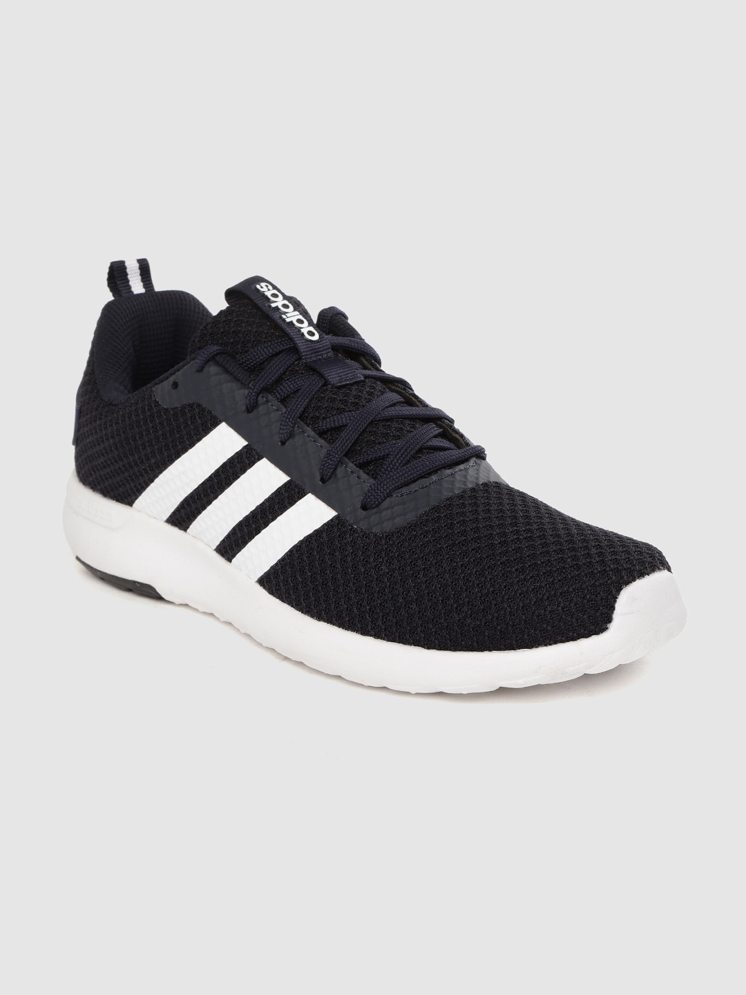 

ADIDAS Men Navy Blue Woven Design Dubbers Running Shoes