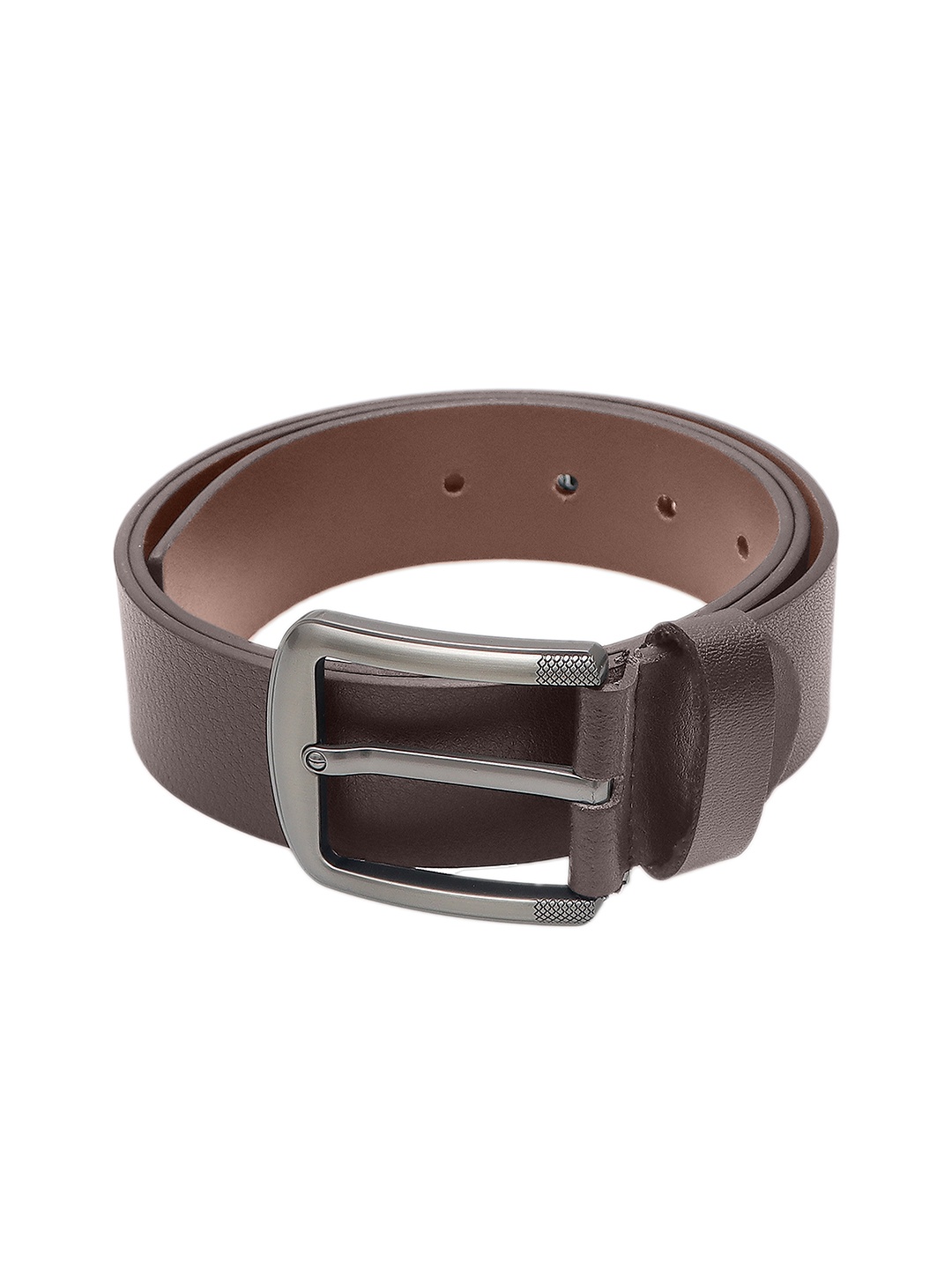 

Kara Men Brown Solid Leather Belt