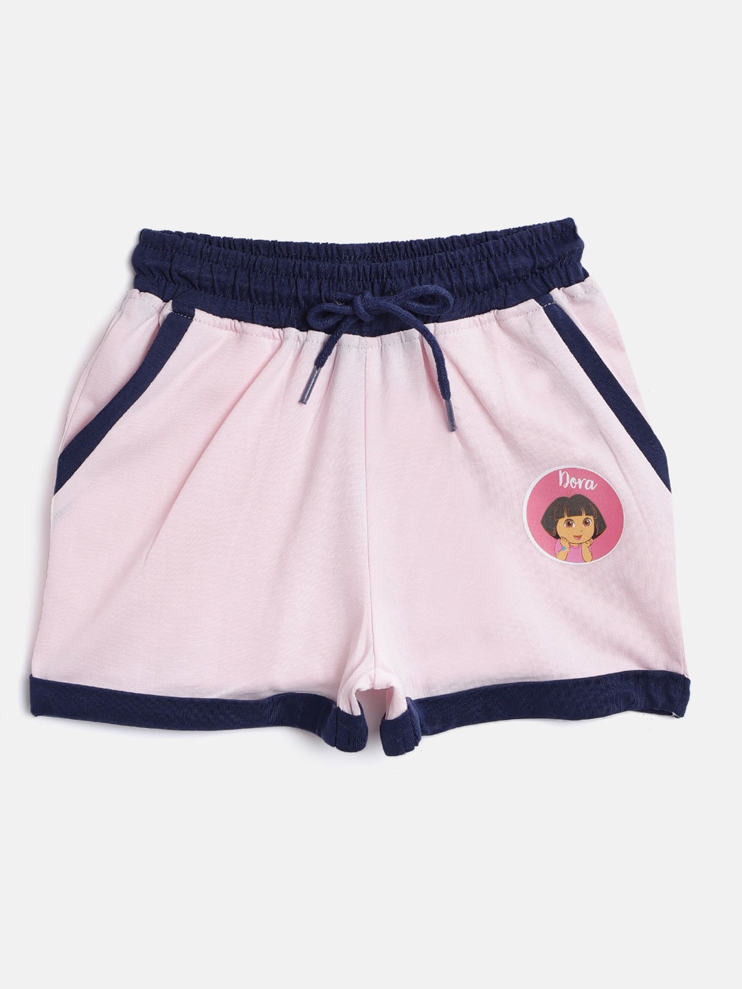 

toothless Girls Pink Dora Solid Regular Fit Shorts