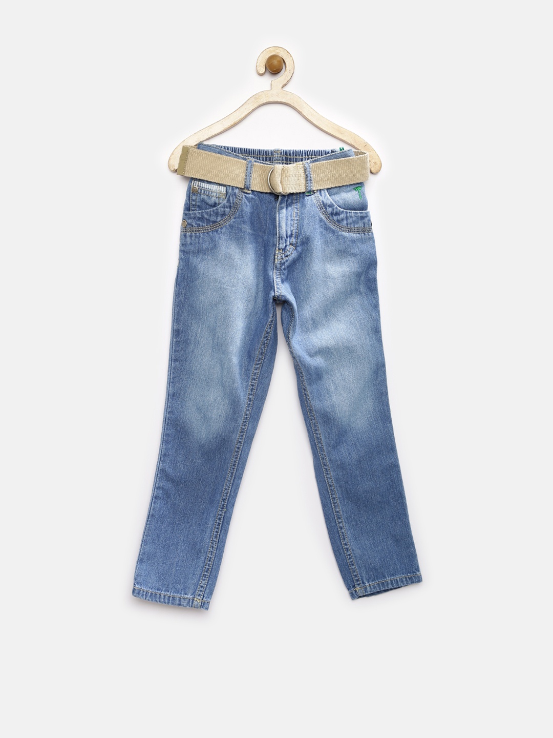 

Palm Tree by Gini & Jony Boys Blue Washed Jeans