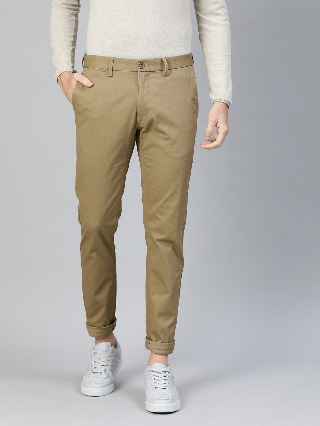 

U.S. Polo Assn. Men Khaki Austin Slim Fit Chinos