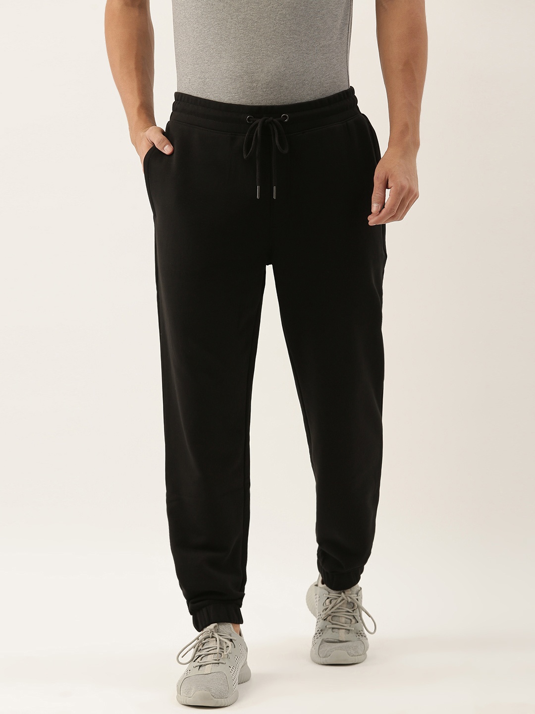 

Calvin Klein Jeans Men Black Solid Joggers