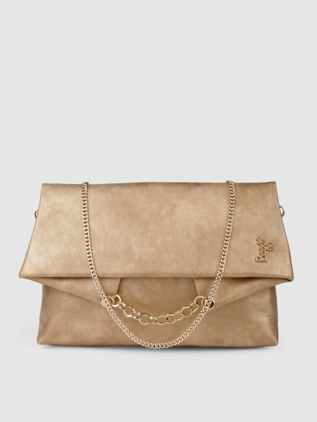 

Baggit Gold-Toned Solid Purse