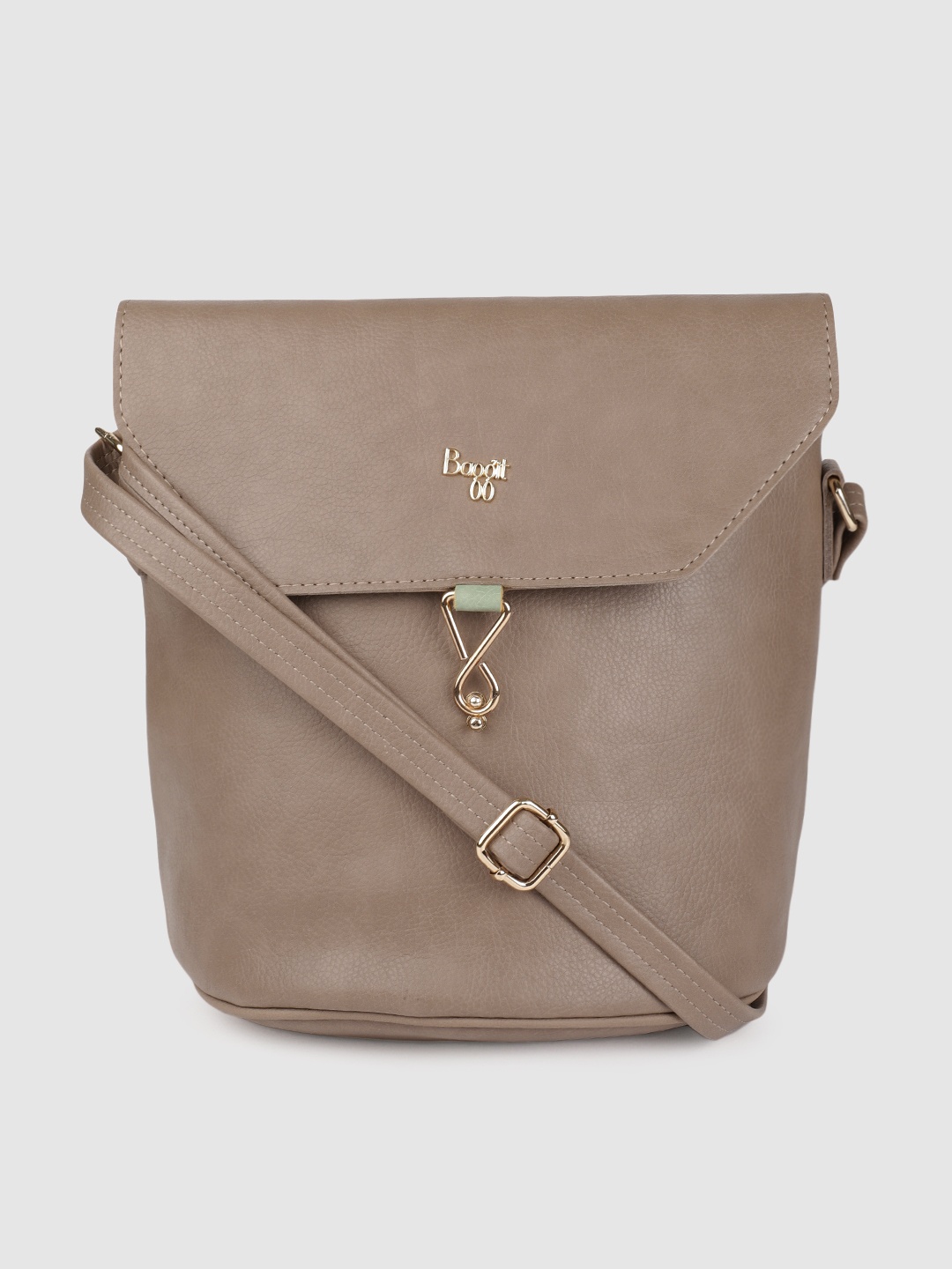 

Baggit Beige Solid Sling Bag
