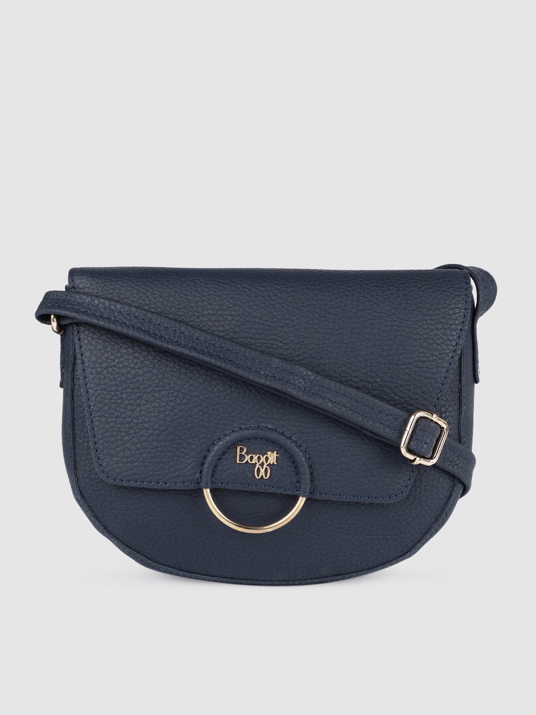 

Baggit Blue Solid Sling Bag