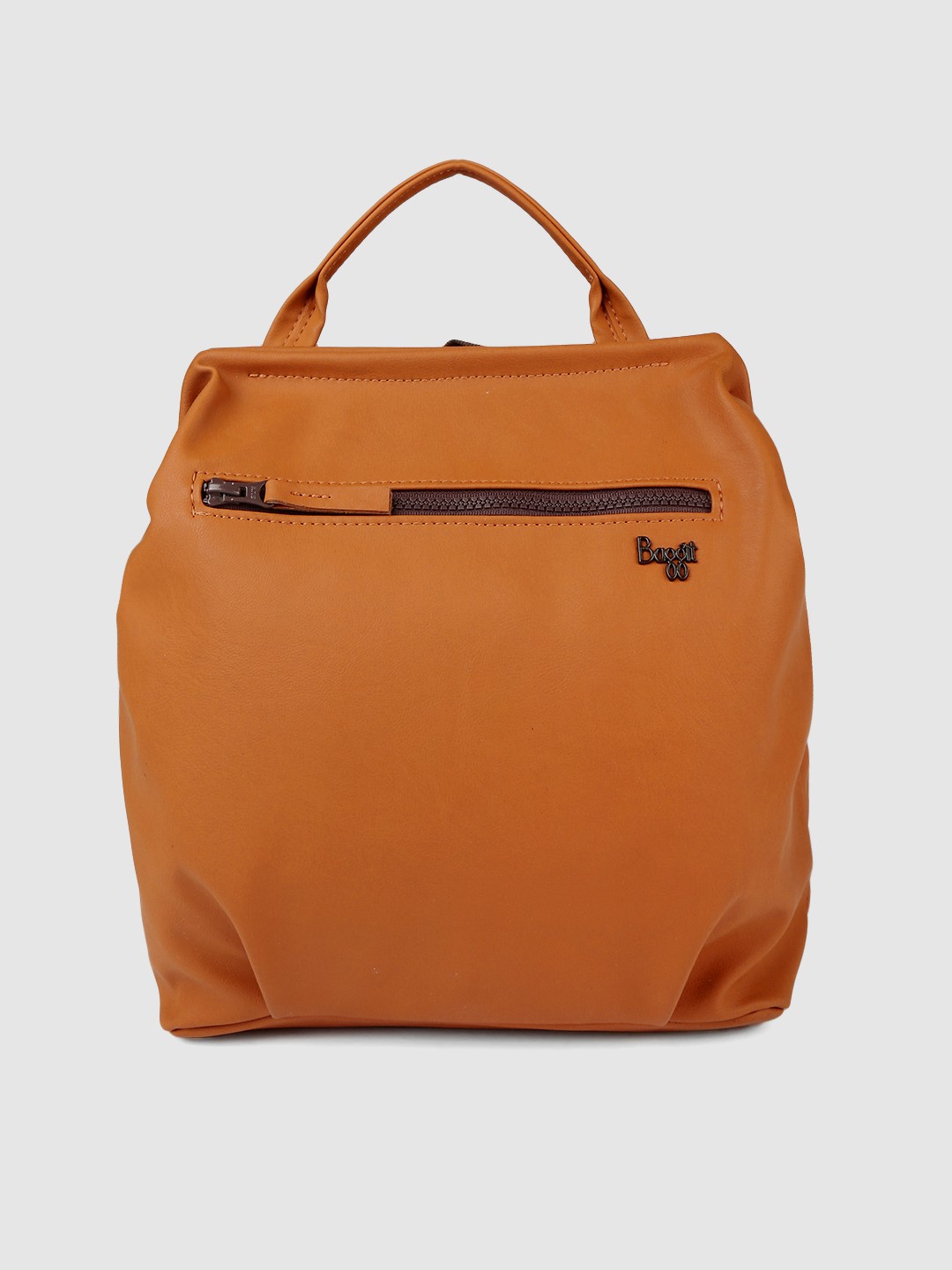 

Baggit Women Orange Solid Backpack