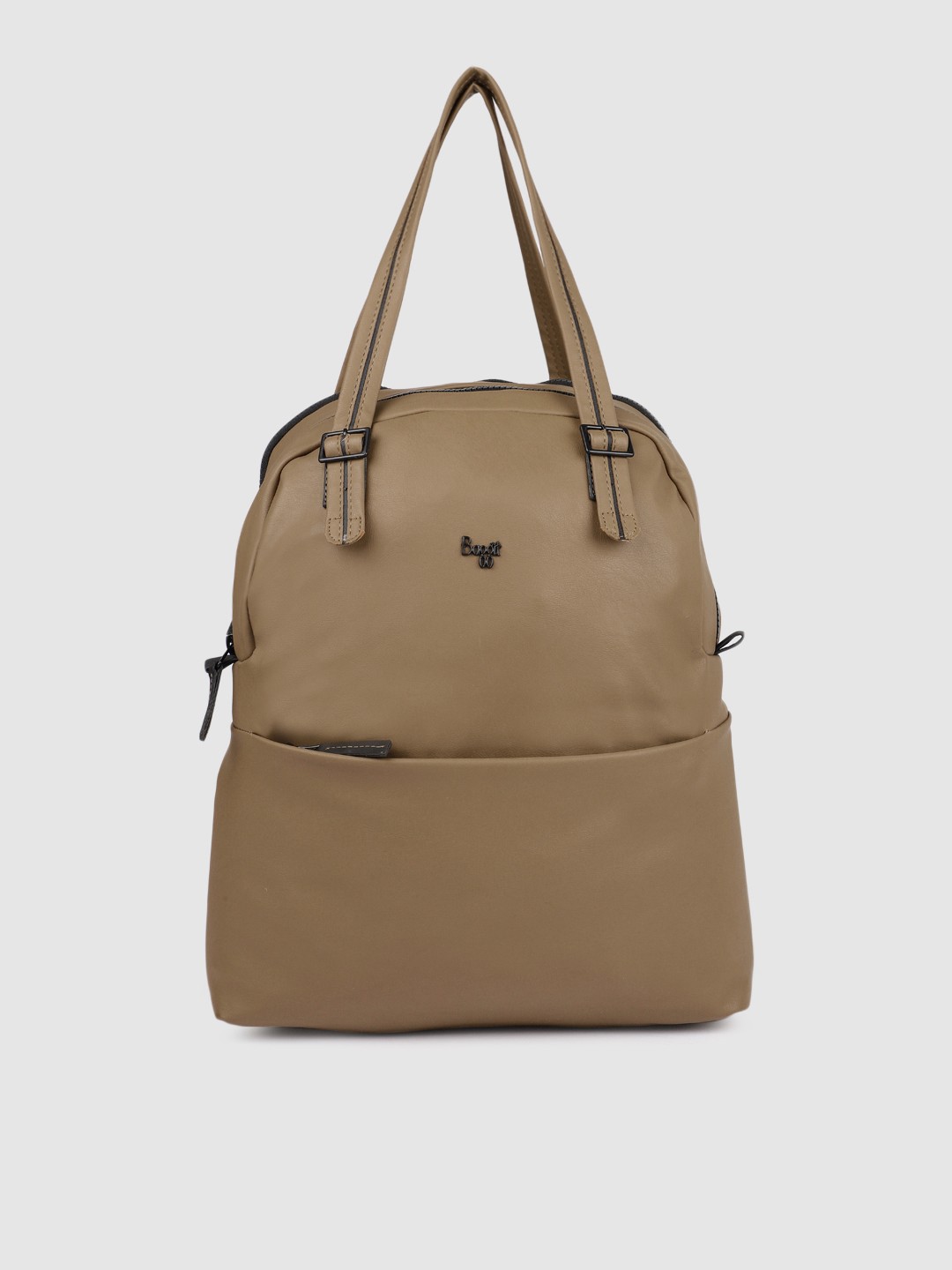 

Baggit Women Brown AUPLIN Solid Backpack