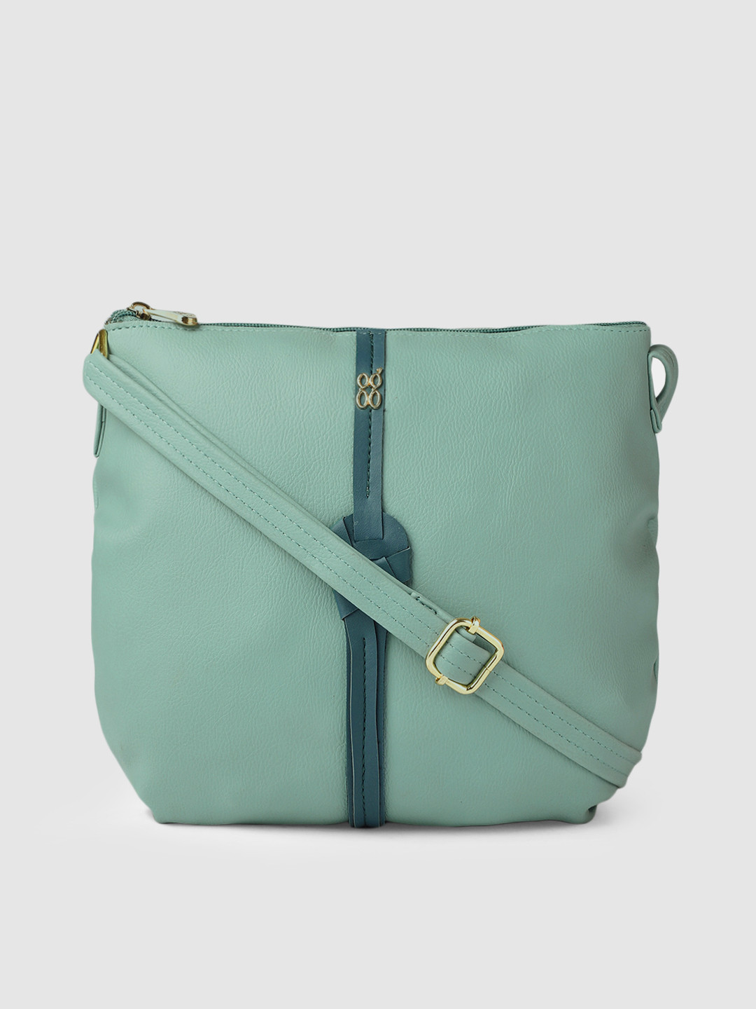 

Baggit Teal Solid SLIDY Sling Bag