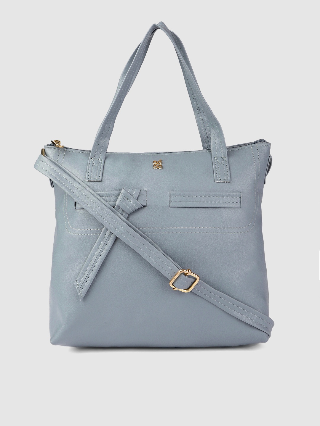

Baggit Blue Solid Handheld Bag
