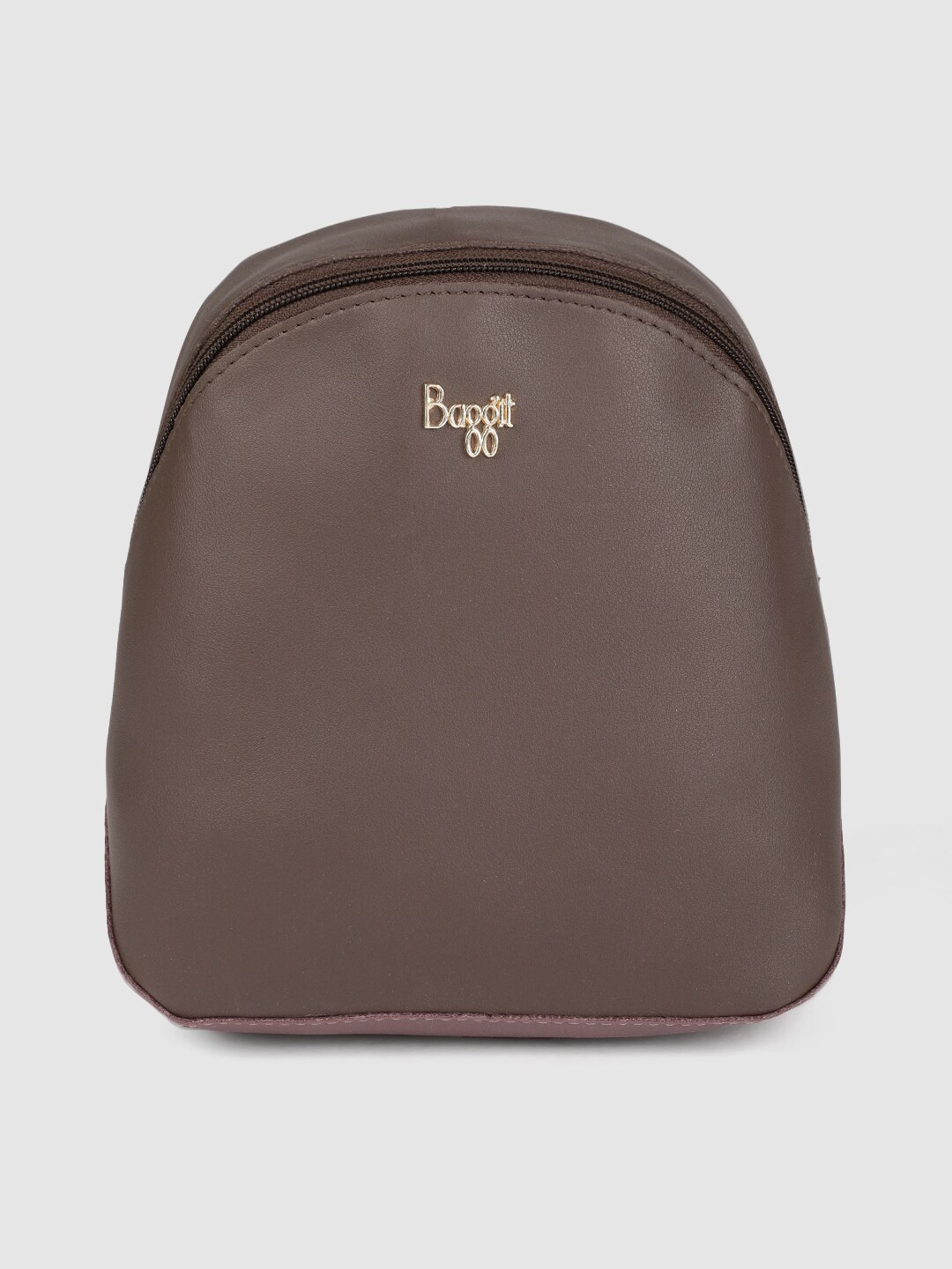 

Baggit Women Brown Solid Backpack Cum Sling Bag