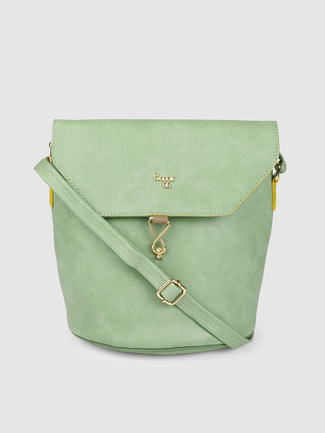 

Baggit Brand Logo Detail Sling Bag, Green