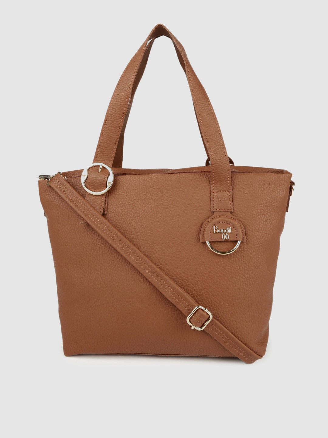 

Baggit Brown Textured Shoulder Bag