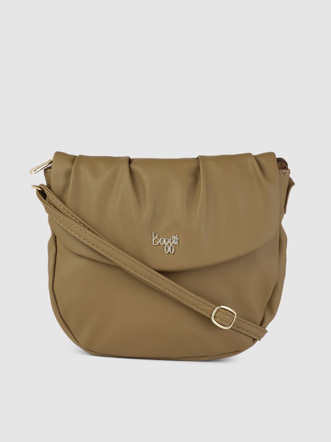 

Baggit Women Brown Solid Sling Bag