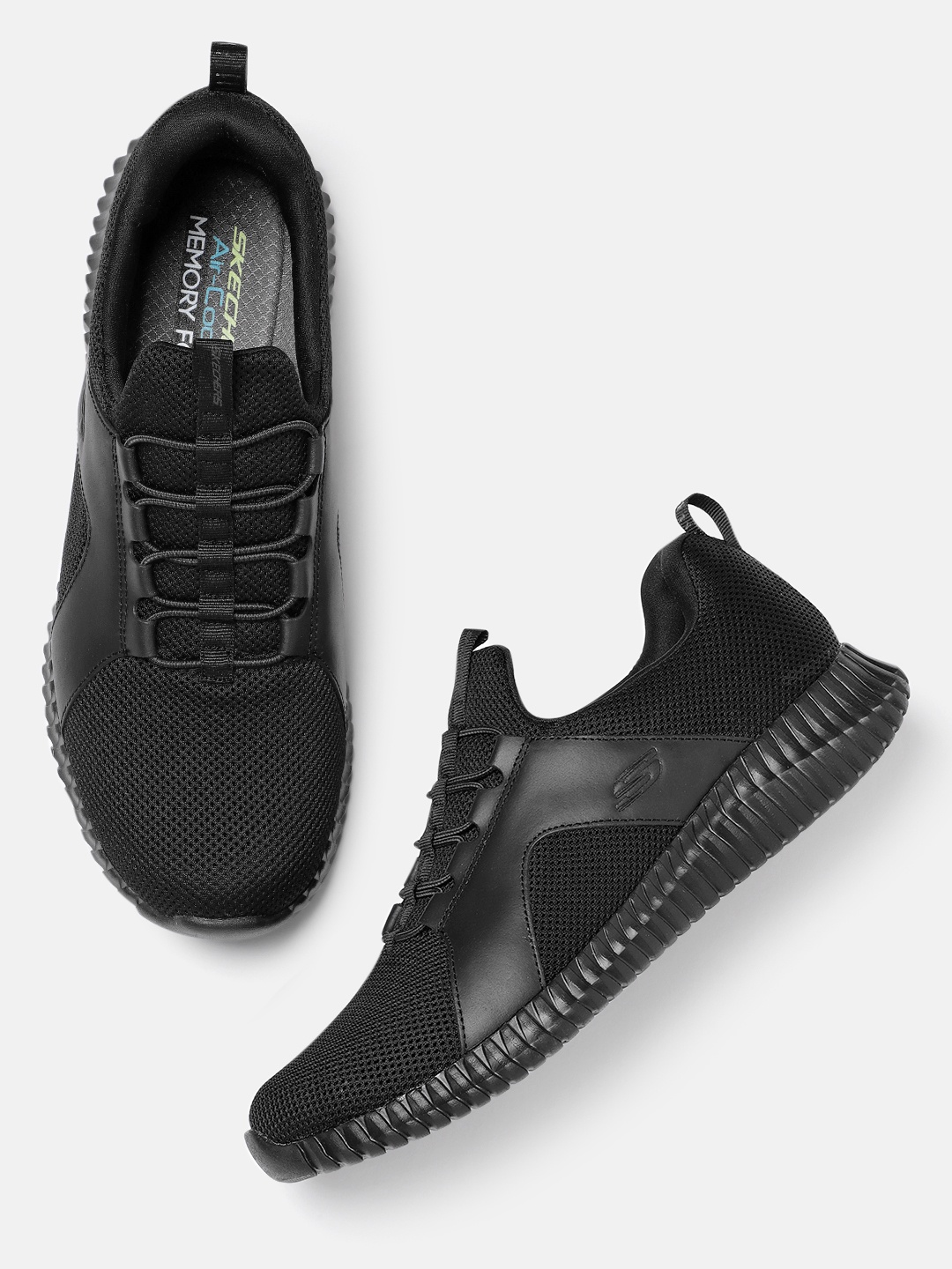 

Skechers Men Black ELITE FLEX- DITION Sneakers