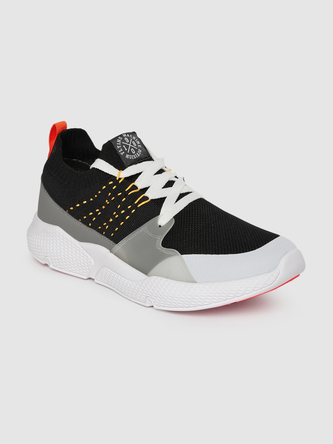 

Flying Machine Men Black Sneakers