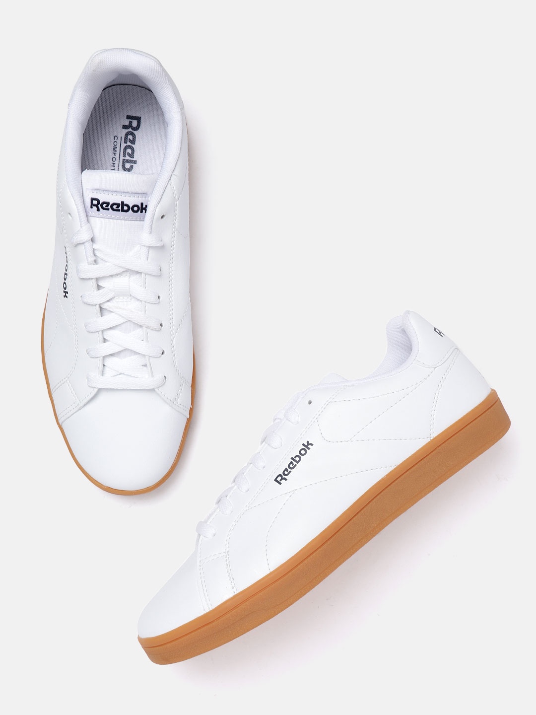 

Reebok Classic Unisex White Royal Complete Clean 2.0 Sneakers