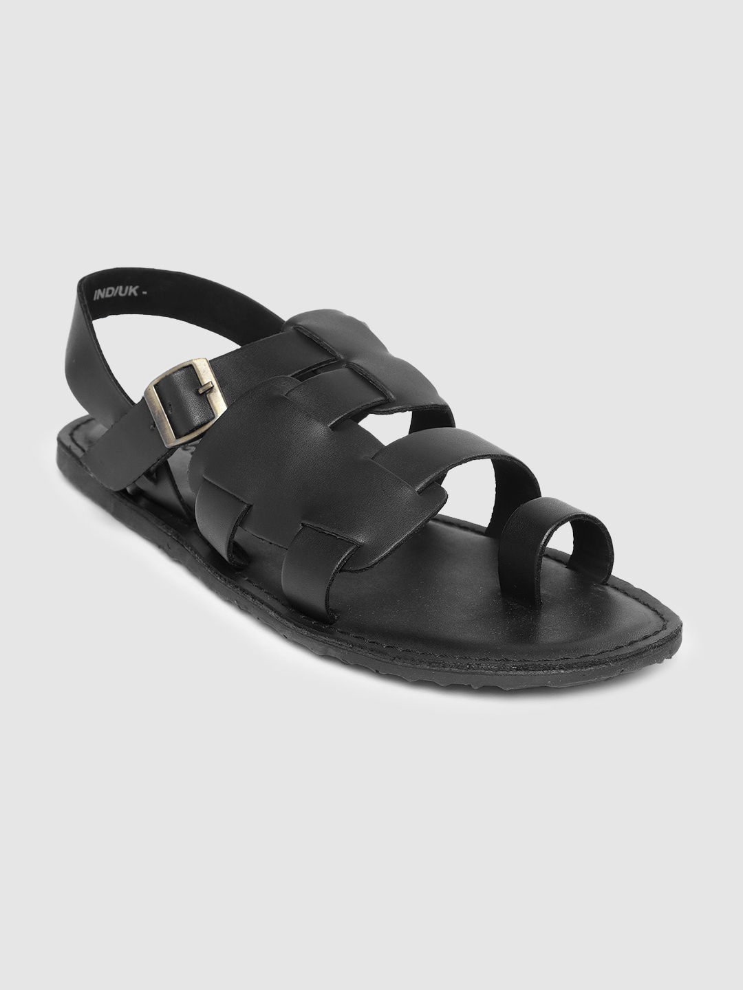 

Mast & Harbour Men Black Sandals