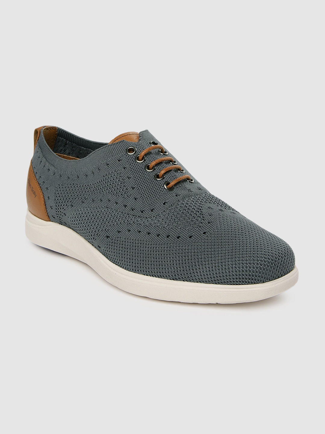 

Allen Solly Men Grey Slip-On Sneakers
