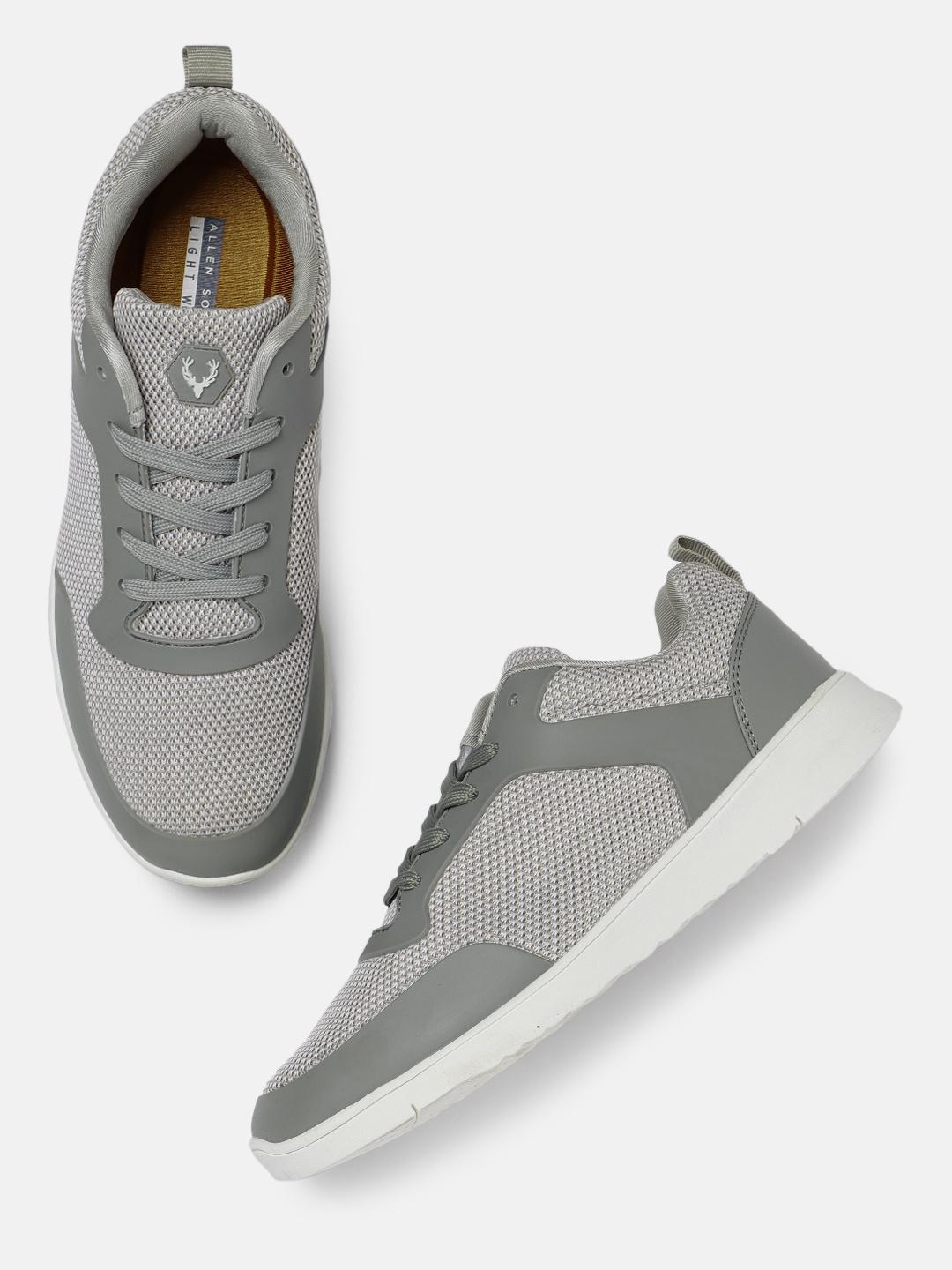 

Allen Solly Men Grey Sneakers