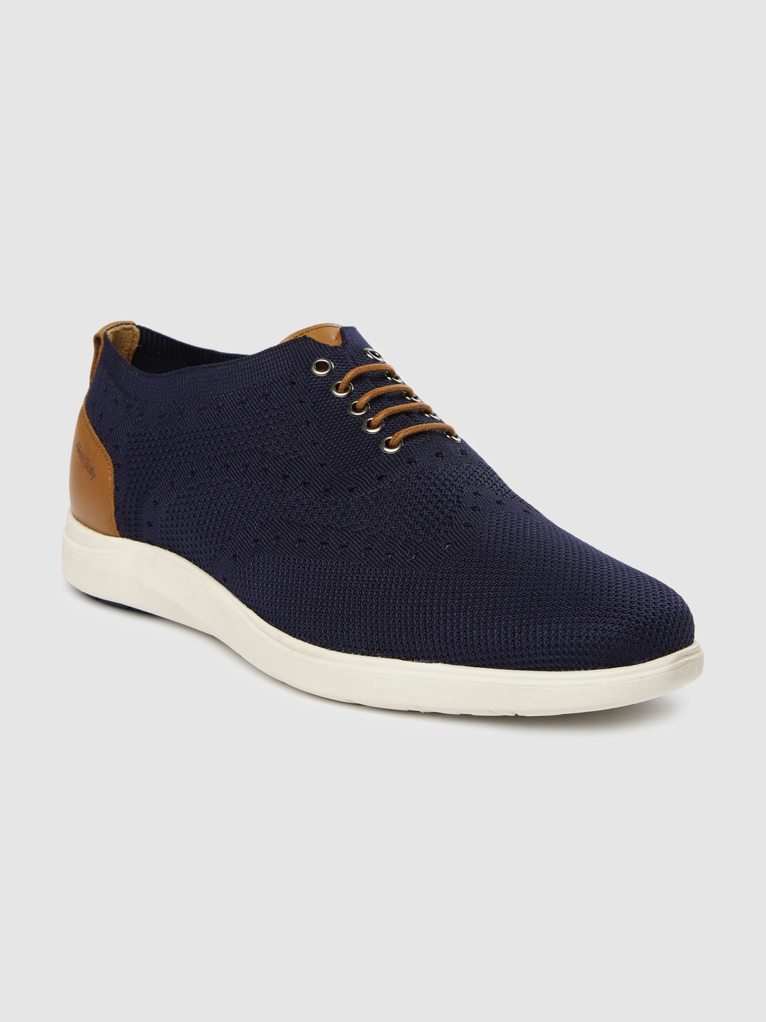 

Allen Solly Men Navy Blue Solid Sneakers