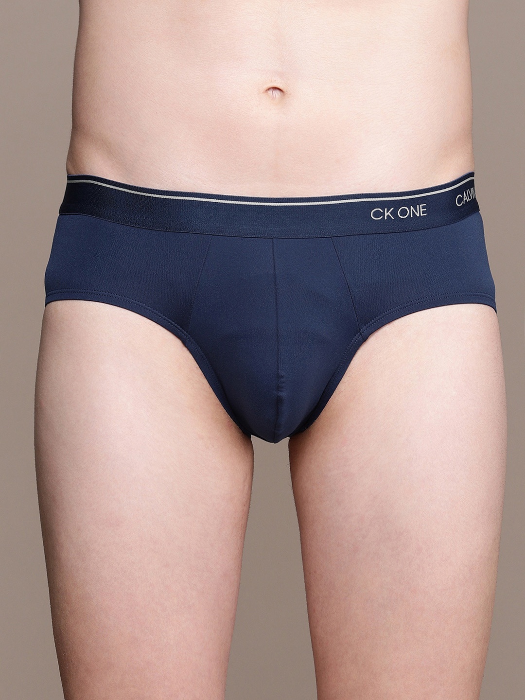 

Calvin Klein Underwear Men Blue Solid Briefs NB2224BN3