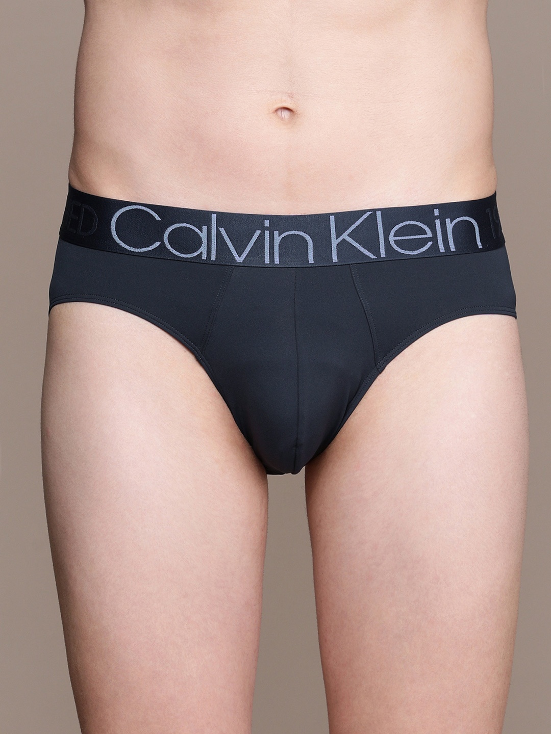 

Calvin Klein Underwear Men Navy Blue Solid Briefs NB15678SB