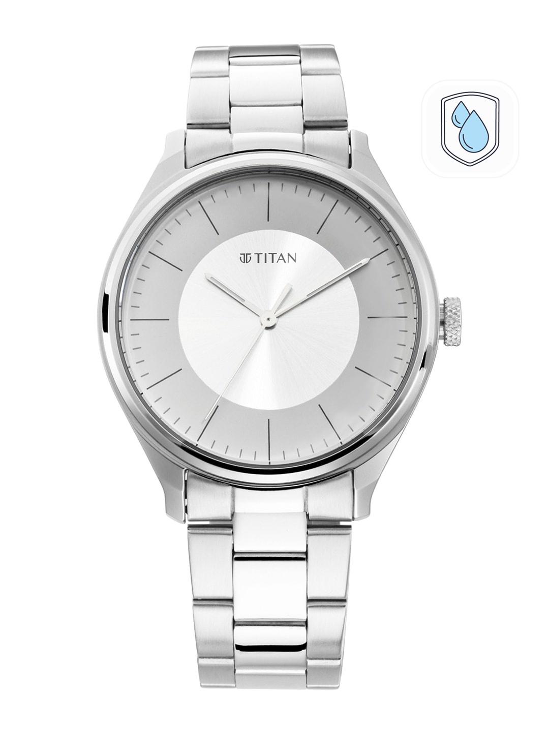 

Titan Neo Eco Men Silver Analogue watch 1802SM03