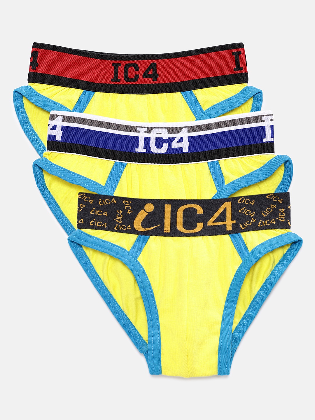 

IC4 Boys Pack of 3 Assorted Briefs 0KMB-Y211P3