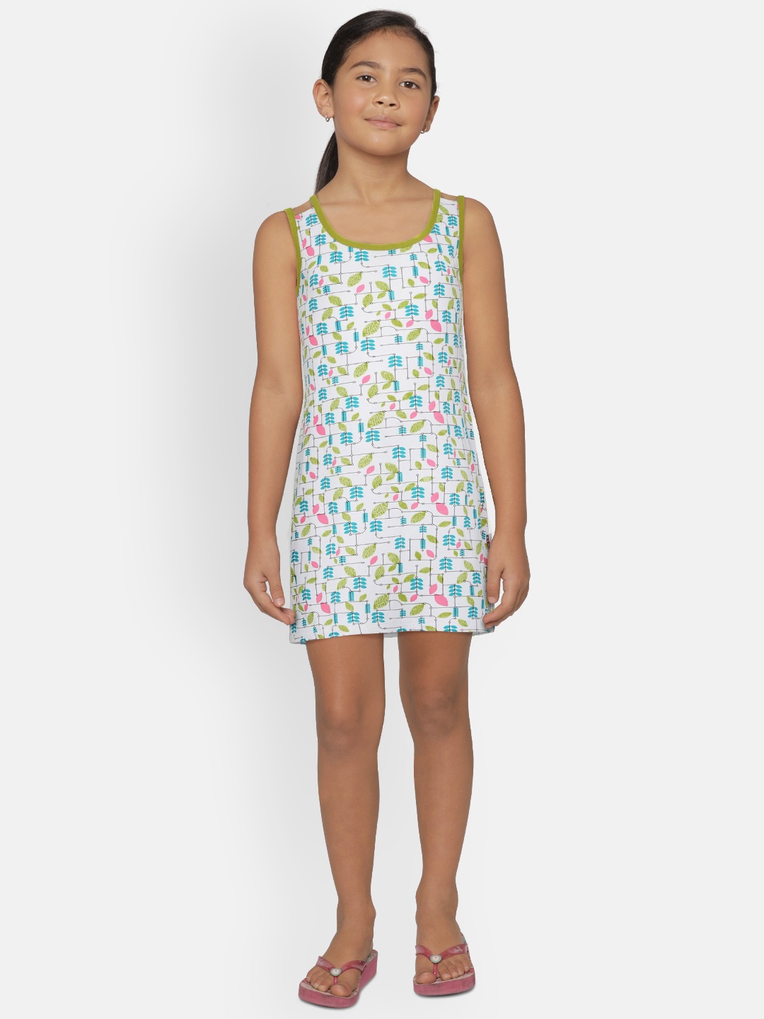 

SINI MINI Multicoloured Printed Nightdress, Multi