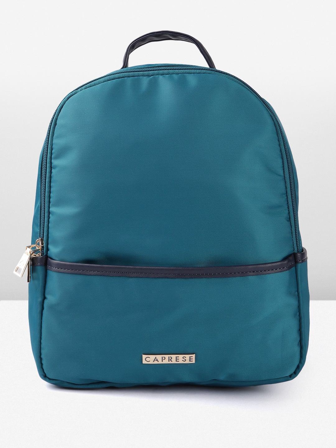 

Caprese Women Solid Backpack, Teal