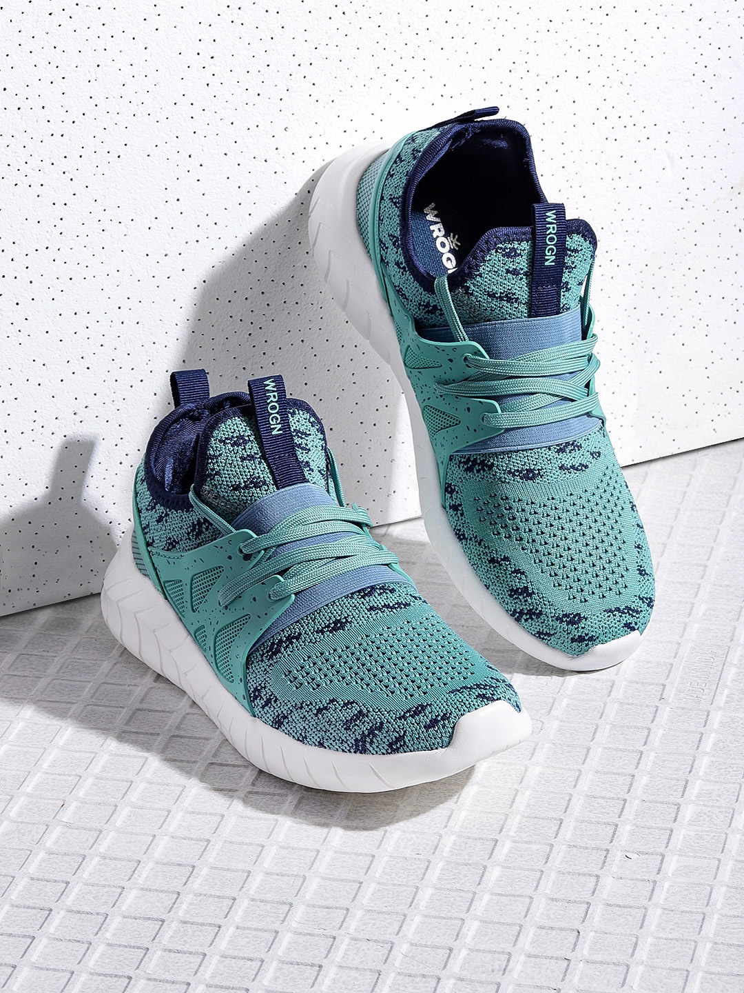 

WROGN Men Blue Sneakers