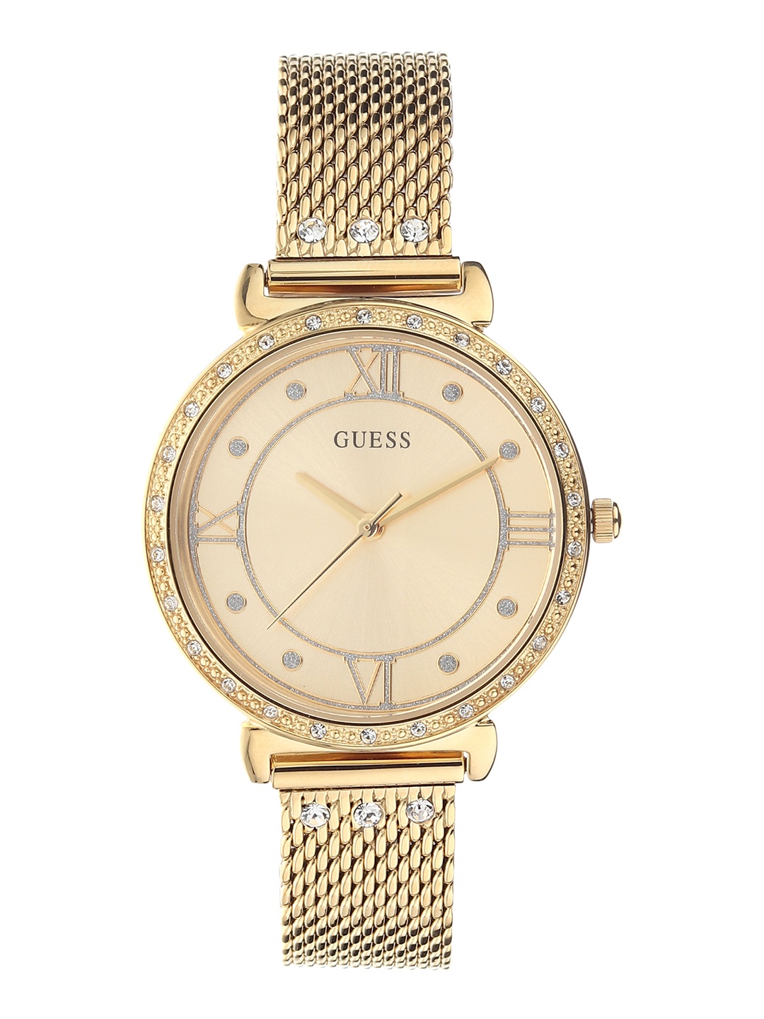 

GUESS Women Gold-Toned Analogue Watch W1289L2