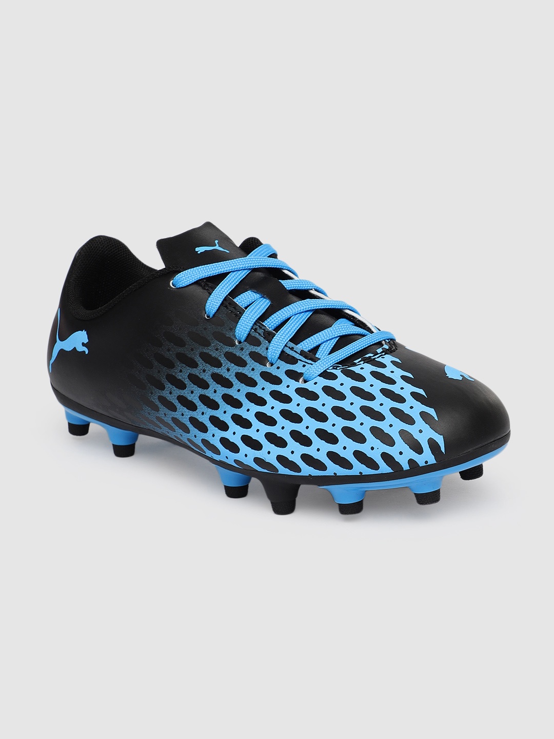 

Puma Kids Blue & Black Spirit III FG Jr Football Shoes