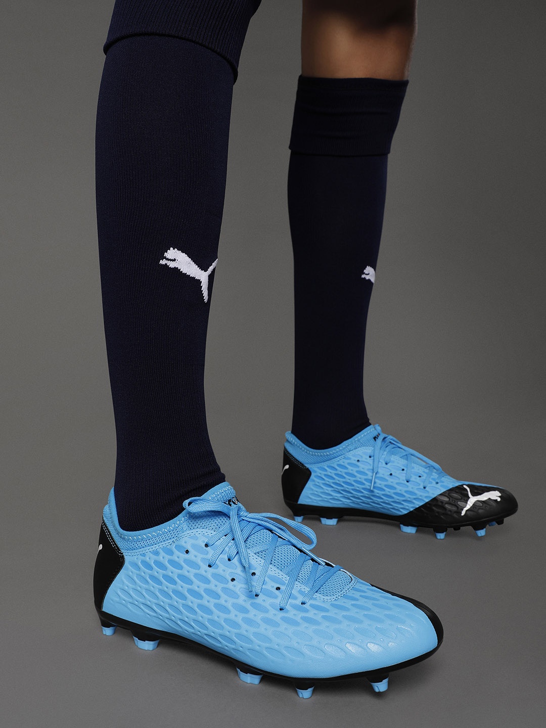 

Puma Men Blue FUTURE 5.4 FG Football Boots