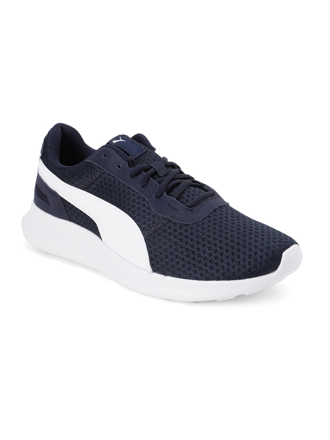 

Puma Unisex Navy Blue Colourblocked ST Activate Sneakers