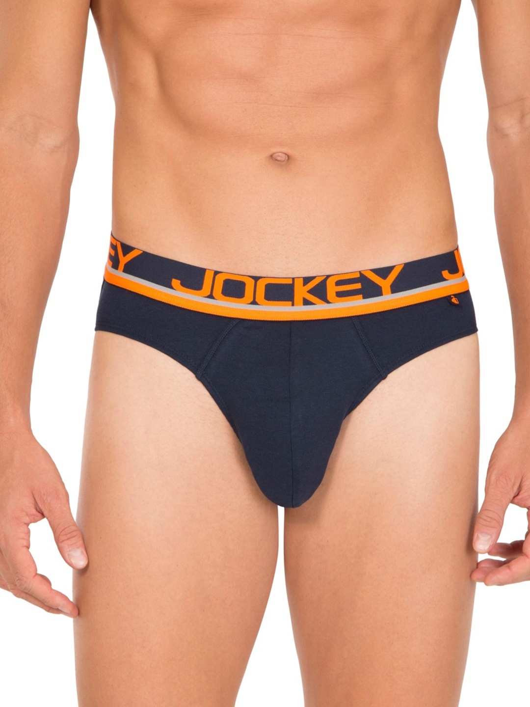 

Jockey Men Navy Blue Solid Modern Briefs FP02-0105