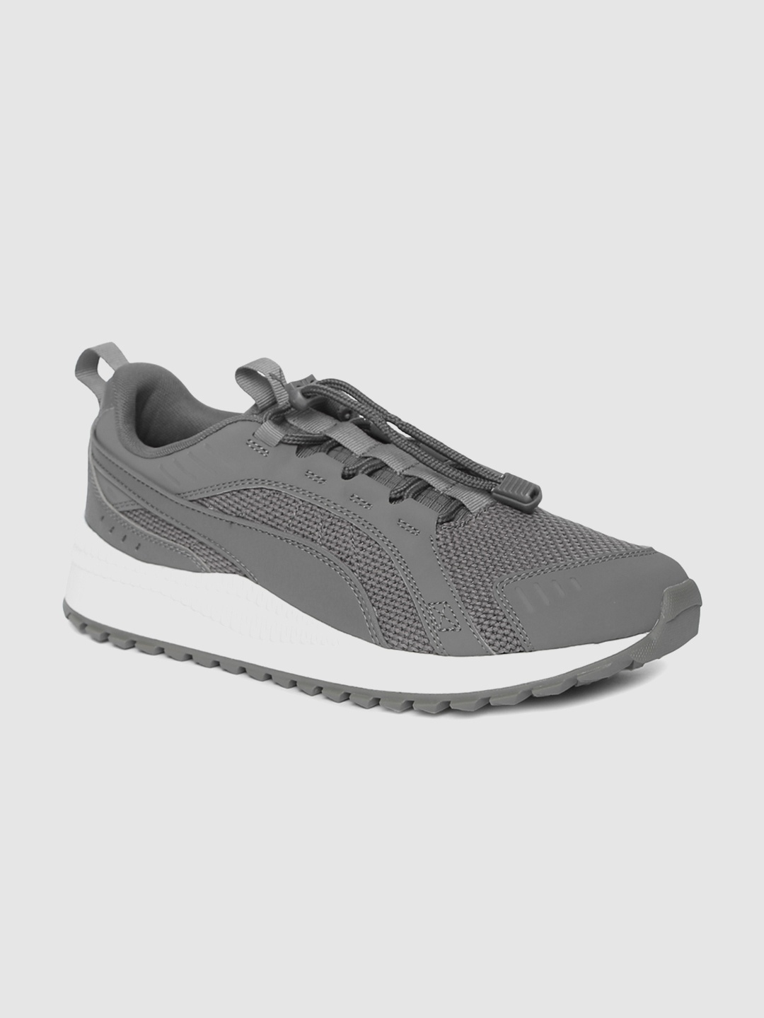 

Puma Unisex Grey Solid Pacer Next Trail Sneakers