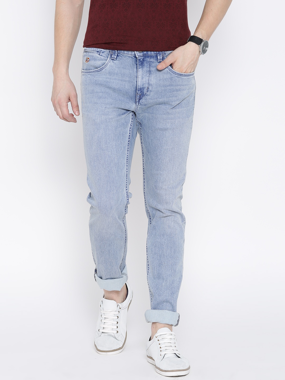 

U.S. Polo Assn. Blue Regallo Skinny Washed Jeans